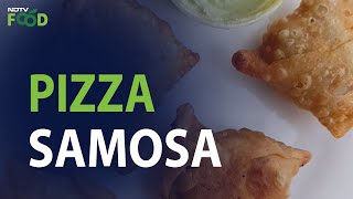 Pizza Samosa Recipe | How To Make Pizza Samosa screenshot 2