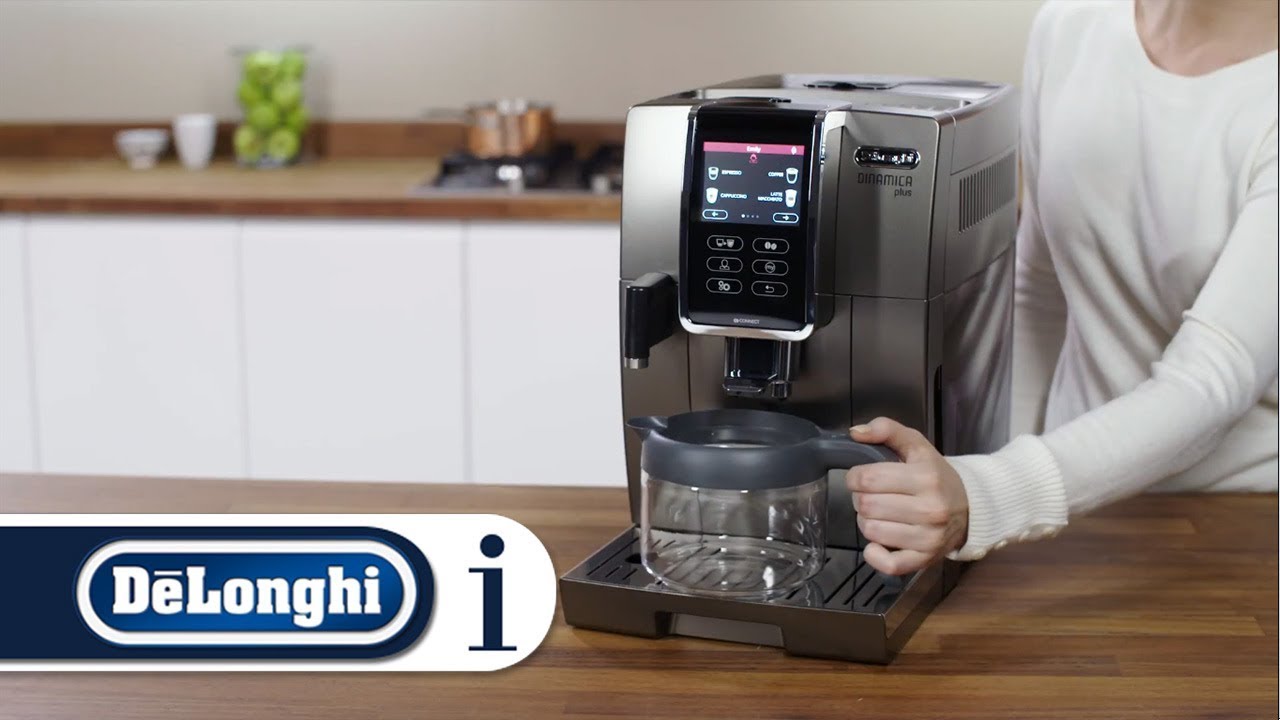 How to use the Coffee Pot with your De'Longhi Dinamica Plus ECAM