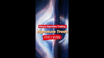 How to trade with Binary Algorithm Systems ODD/EVEN contracts.