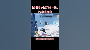 INSANE 1v4 CLUTCH Gameplay! #shorts