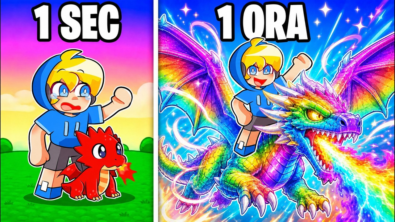 Evolvo Il BABY DRAGO a DRAGO DELL'INFINITO Su Roblox!
