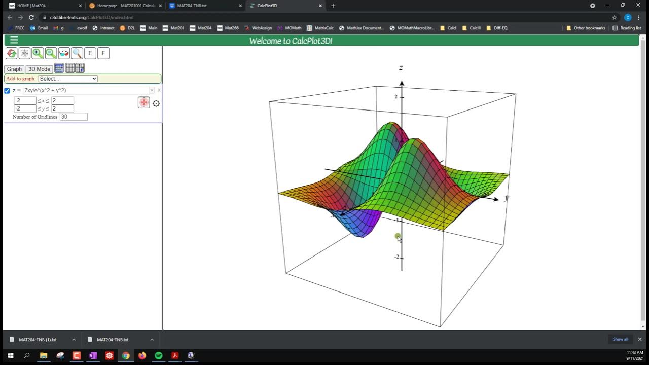 Loading Scripts into CalcPlot3D - YouTube