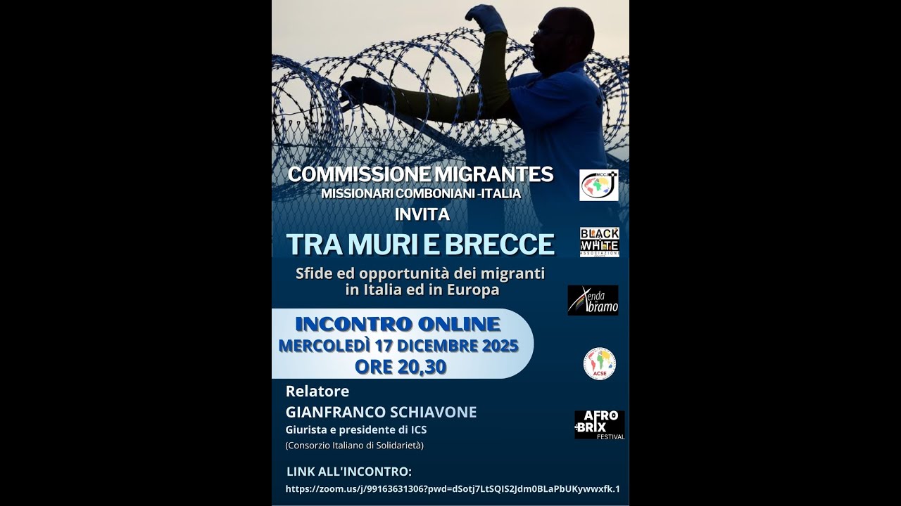 TRA MURI E BRECCE con Gianfranco Schiavone 17 dicembre 2025