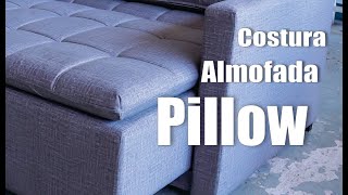 ALMOFADA PILLOW TOP do sofá CAMA, retrátil SEM CAIXA- parte 4 - MAKING SEAT with additional TOP FOAM