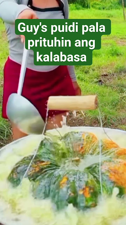 puidi pala prituhin buo ang kalabasa#viralvideo #forintertaintmentonly