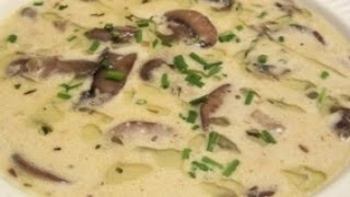 Грибной сливочный суп Грибной сливочный суп