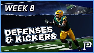 Week 8 MUST Start Defenses & Kickers | Elite Streaming Options!
