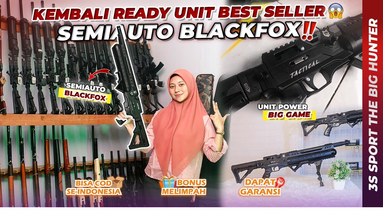 REKOMENDASI UNIT SEMIAUTO TERLARIS || SEMIAUTO BLACKFOX 460CC 🔥