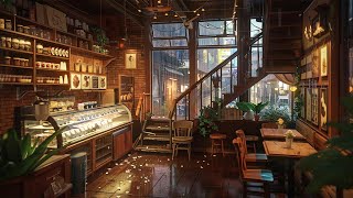 Rainy Jazz Cafe - Slow Jazz Music in Coffee Shop Ambience for Work, Study and Relax