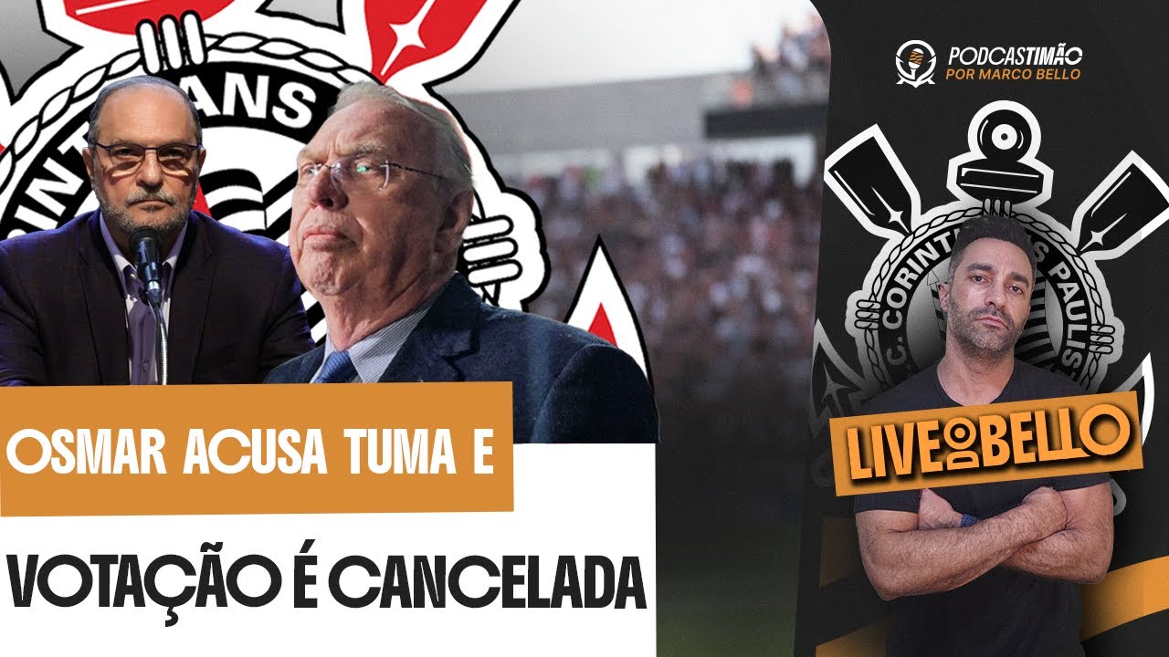 CORINTHIANS SUSPENDE VOTAÇÃO DA REFORMA DO ESTATUTO APÓS BRIGA NO CONSELHO E ACUSAÇÕES
