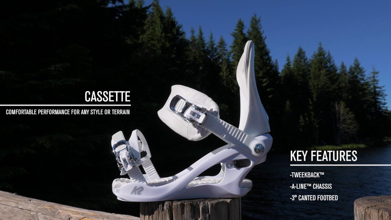 K2 CASSETTE—2018 Snowboard Bindings YouTube