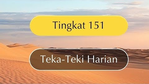 Word of wonders: zen level 151