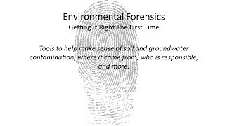 Environmental Forensics