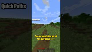 Quick Paths makes path making 10x faster in Minecraft!