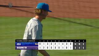 No. 3 UCLA’s offense eliminates No. 7 Washington in 14-8 victory in 2022 Pac-12 Baseball...