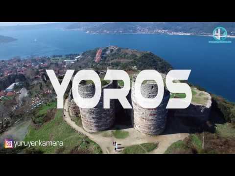 Yoros Kalesi , Anadolu Kavağı ,Drone Hava Çekimi, Yürüyen Kamera
