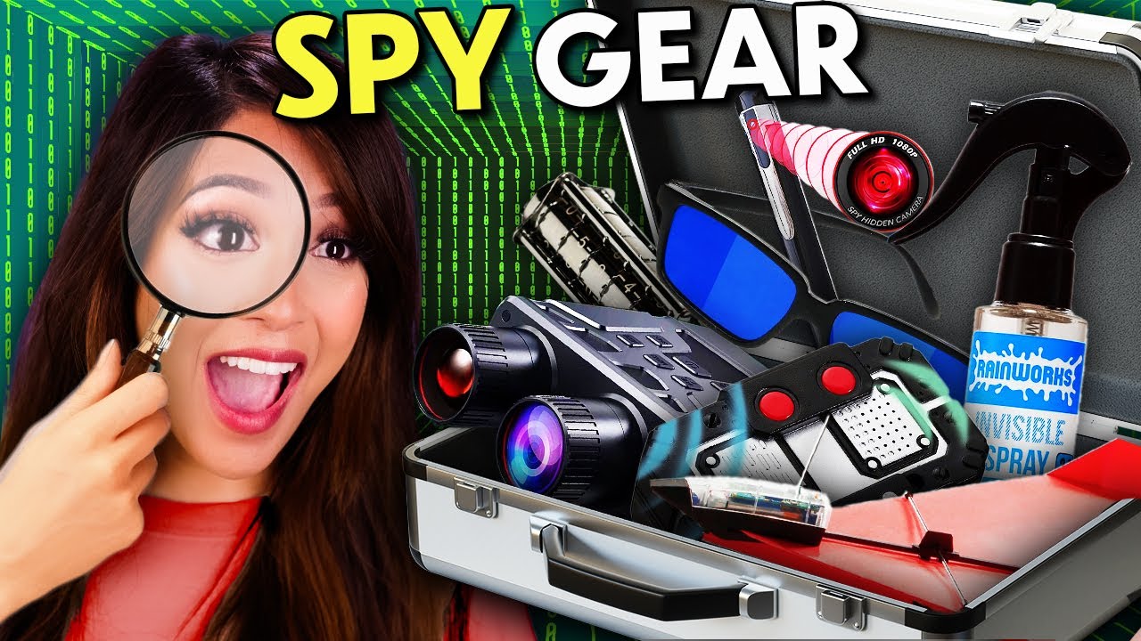 We Try The Coolest Spy Gear You Can Buy! 