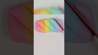 Satisfying rainbow butter slime #asmr #slime #asmr