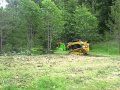 SS ECO Disc Mulcher in action equipped on a CAT299D2! - Advanced Forest Equipment