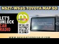 NSZT-W62G Toyota back reverse Camera reverse guide line setup