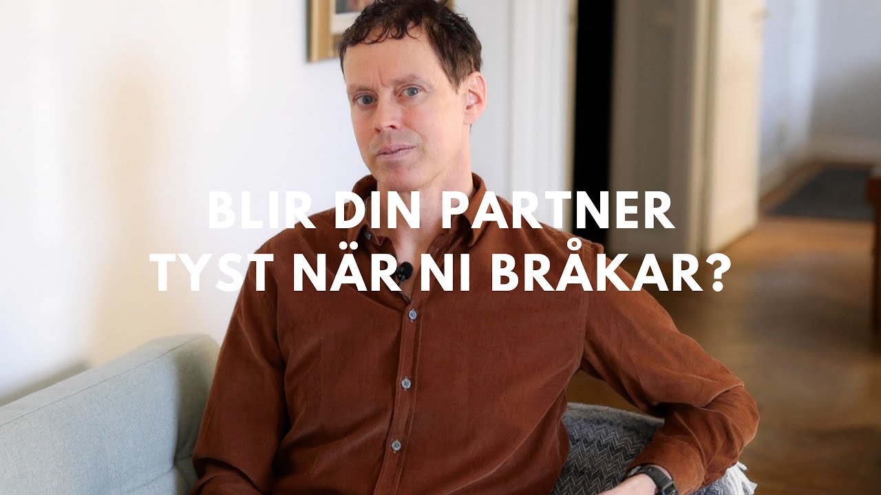BLIR DIN PARTNER TYST NÄR NI BRÅKAR?
