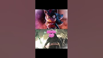 Shadow (STH3) vs Godzilla (GXK) #godzillaxkongthenewempire #shadowthehedgehog