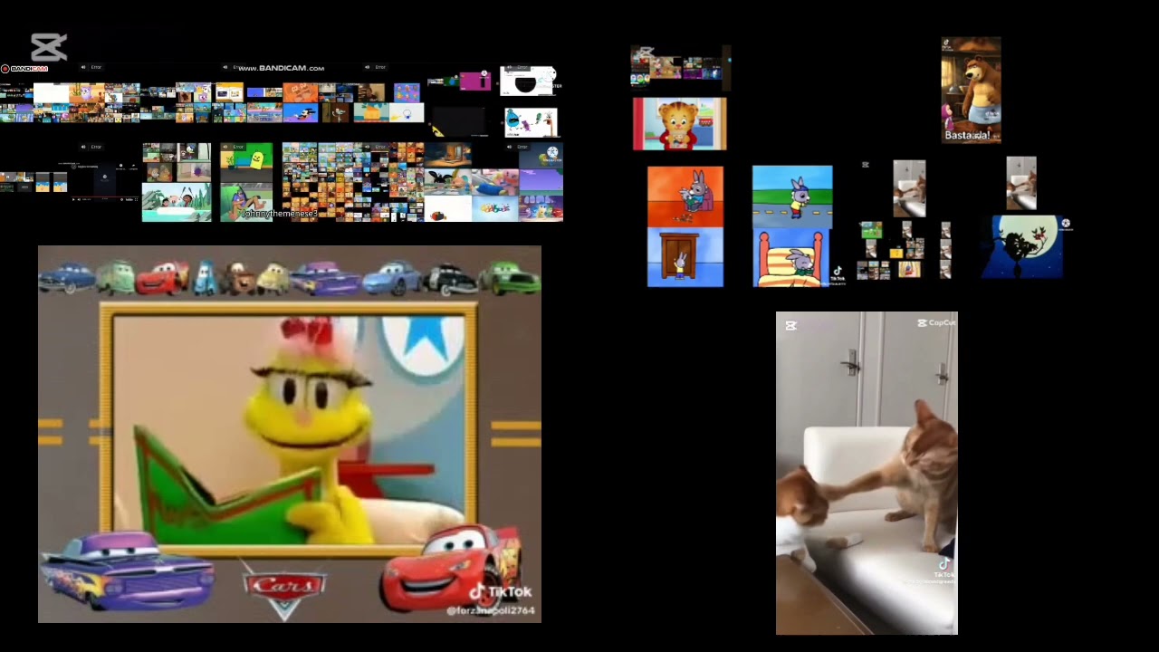 Up to faster Cat fight parison