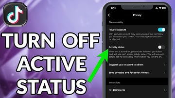 How To Turn Off The Active Status On TikTok