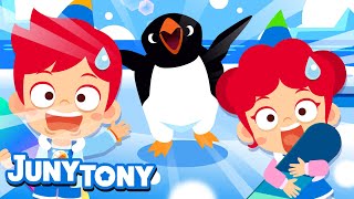 ❄Antarctic Adventure | Adventure Songs for Kids | Preschool Songs | JunyTony