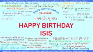 Isis   Languages Idiomas - Happy Birthday