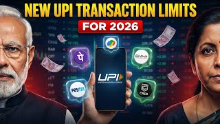 UPI New Transaction Limits 2026 | 1 Lakh vs 5 Lakh Reality Explained 😱