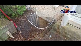Ground-Level Window Well Fix! Extension Riser + New Basement Window + Polycarbonate Cover Installed