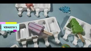 Silicone Reusable Popsicle Maker Homemade Frozen Ice Cream Bar Kulfi Moulds, Ice Candy Maker screenshot 5
