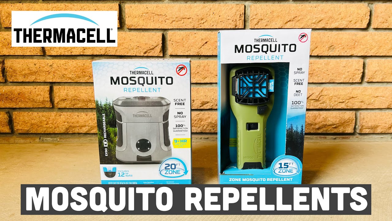 Thermacell EX90 & MR300 Portable Mosquito Repellents YouTube