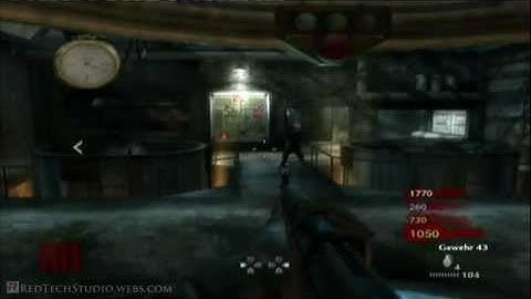 Call of Duty: World at War - Zombies  Der Riese - Map Pack 3 - Gameplay (Part 1) (HD)