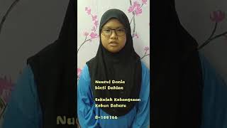 Nuurul Dania binti Dahlan - Pandu Puteri Tunas - Alas Serbaguna