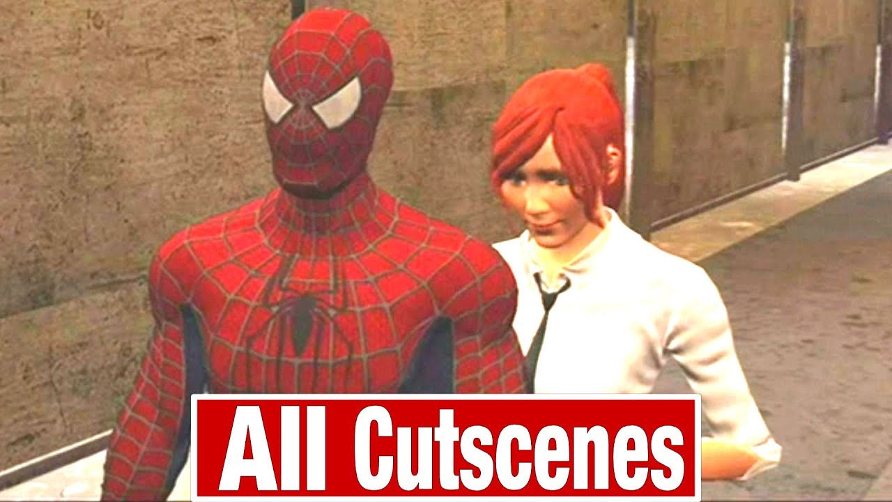 Spider-Man 3 (Wii, PS2, PSP) - All Cutscenes (1080p)