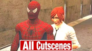 Spider-Man 3 (Wii, PS2, PSP) - All Cutscenes (1080p)