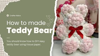 I Made A Teddy Bear From Scratch