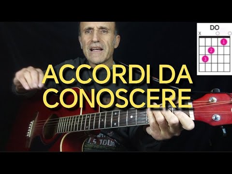 10 accordi che DEVI conoscere per suonare la chitarra - YouTube