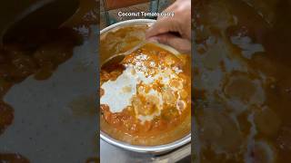 టమాటా కొబ్బరి కర్రీ🤤|| Tomato Coconut Curry😅||#tomato #coconut #curry #food #telugu #shorts