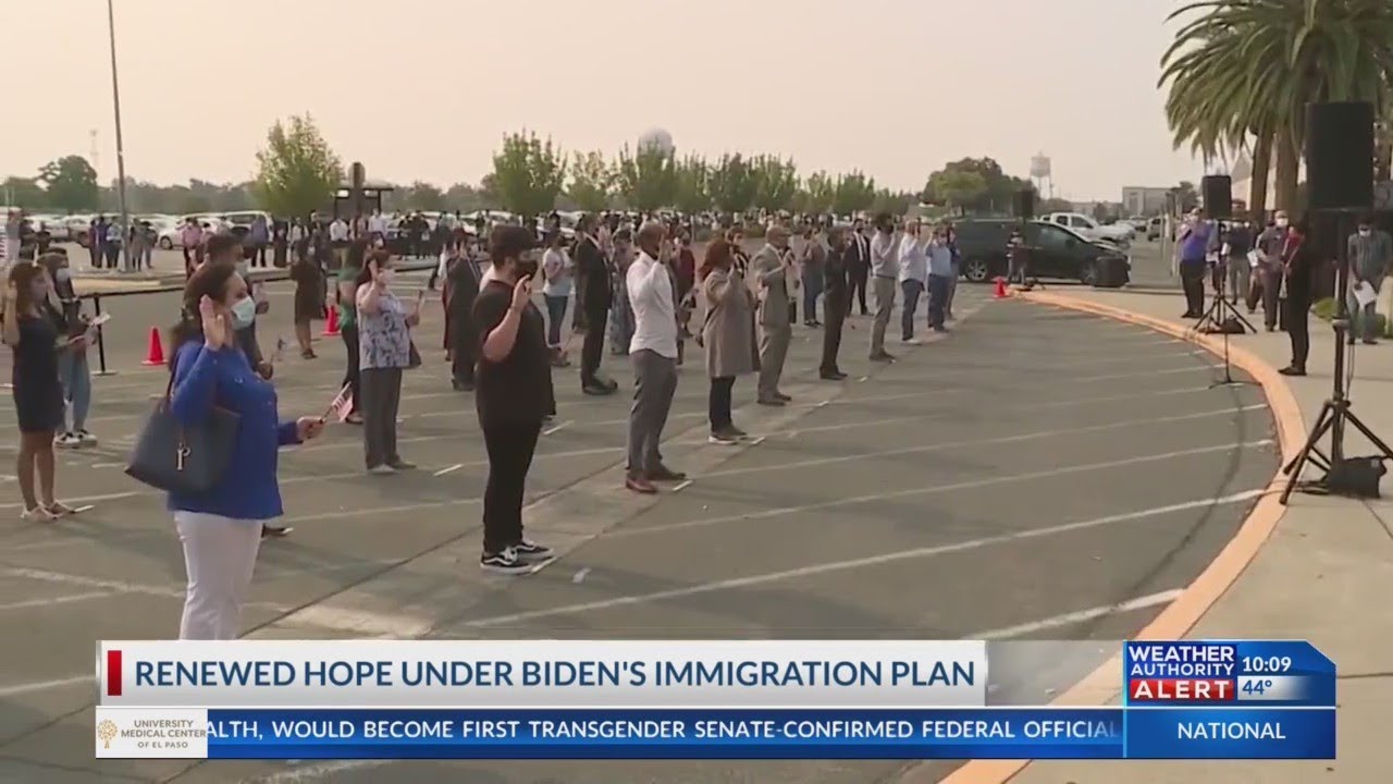 Joe Biden to propose 8-year citizenship path for immigrants - YouTube