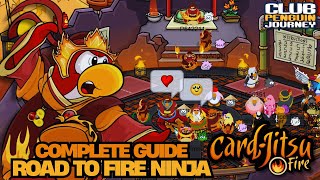 COMPLETE CARD-JITSU FIRE GUIDE 🔥- ALL YOU NEED TO KNOW | Club Penguin Journey