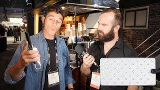 Blindspot Gear Crack Light. Super light weight Flexible Led Panel, IBC 2019