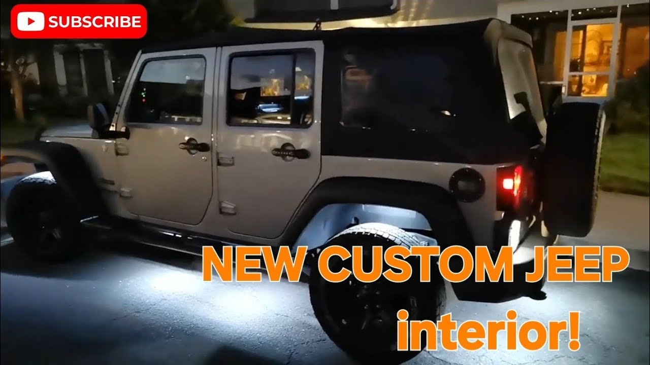 New custom Jeep interior!