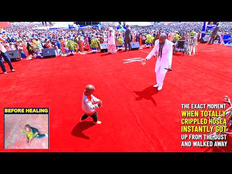 SHOCK & AWE AS THE TWO MEGA PROPHETS OF THE LORD RAISE TOTALY CRIPPLED ISAIAH FROM THE DUST