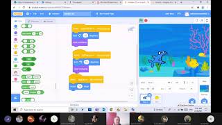 Scratch Tutorial: The shark eats the fish screenshot 4