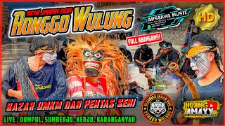 RONGGO WULUNG FT ARSHAKA MUSIC || LIVE DUMPUL, SUMBERJO, KERJO , KRA.