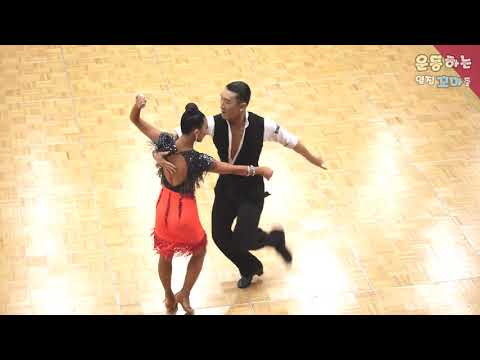 14:51 김현유&홍솔지.No.74 • 댄스스포츠 | 삼바 Samba-일반부 라틴5 Latin 5 (S,C,R,Pa,J) 결승 Final Round • 2019.1006전국체육대회