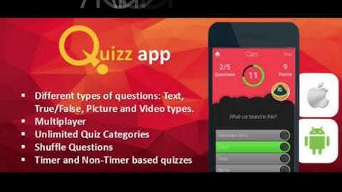 Special Offer 50% OFF - iOS and Android Quiz Apps + Common CMS